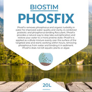 Biostim PhosFix (20L)—Eco-Friendly Phosphorus Remover & Water Clarifier